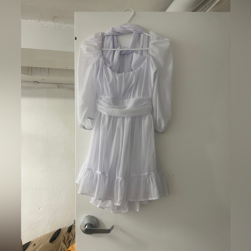 White dress